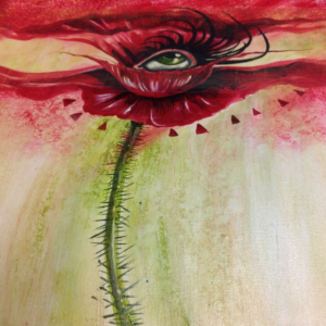8. Eye on flower / Blumenaugen/ Ojo en flor