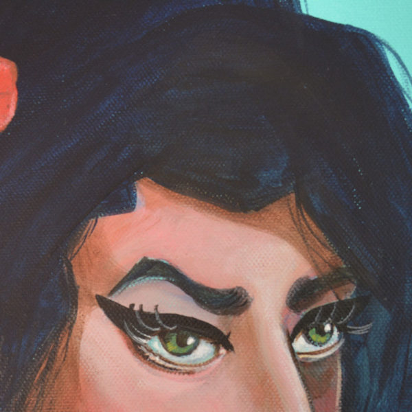 18. Amy Winehause cartoon - Image 4