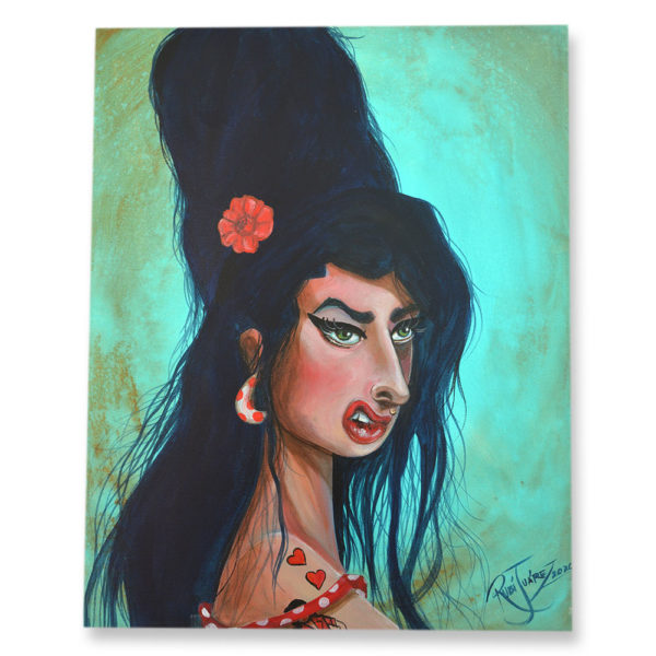 18. Amy Winehause cartoon - Image 2