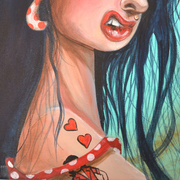 18. Amy Winehause cartoon - Image 3