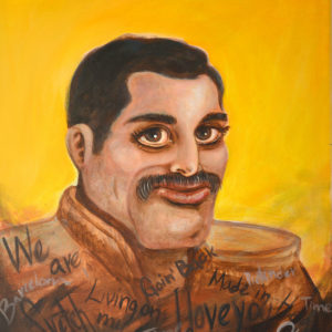 02. Freddie Mercury Cartoon