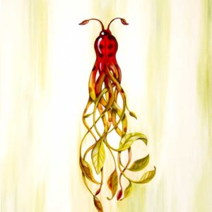 22. Heart ladybug-Catarina Tierra
