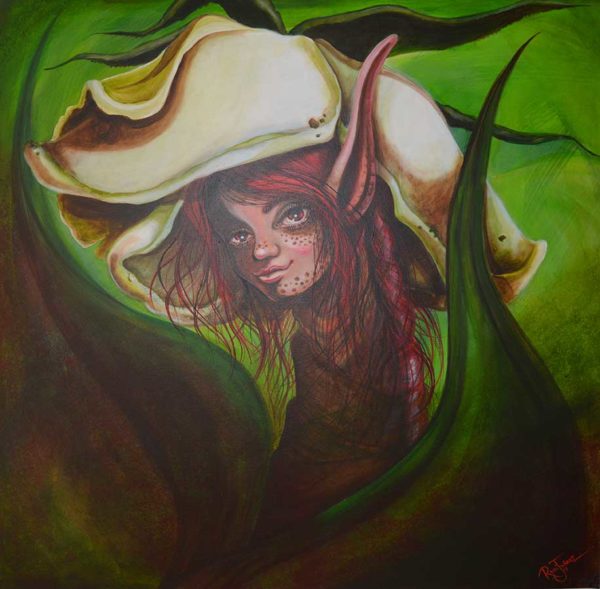 33. Fairy with rose / Fee mit Rose / Hada con Rosa - Image 3