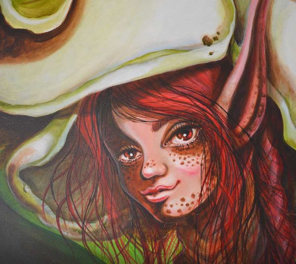 33. Fairy with rose / Fee mit Rose / Hada con Rosa - Image 2