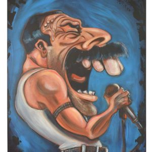 01. Freddie Mercury Cartoon