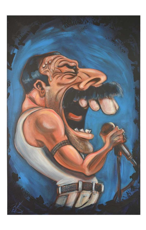 01. Freddie Mercury Cartoon